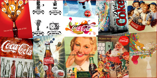 Coca-Cola ундааны өнгөрснөөс одоог хүртэл гарсан сурталчилгааны зурагт хуудсууд [131 фото]